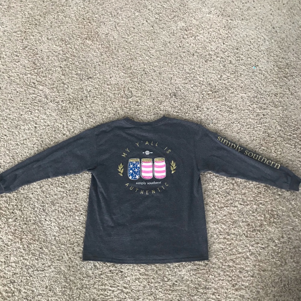 Simply southern, youth large, long sleeve